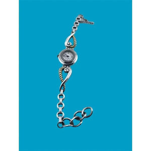 Brighton Charleston Ladies Watch 2-Tone Gold/Silver Toggle Retired New battery